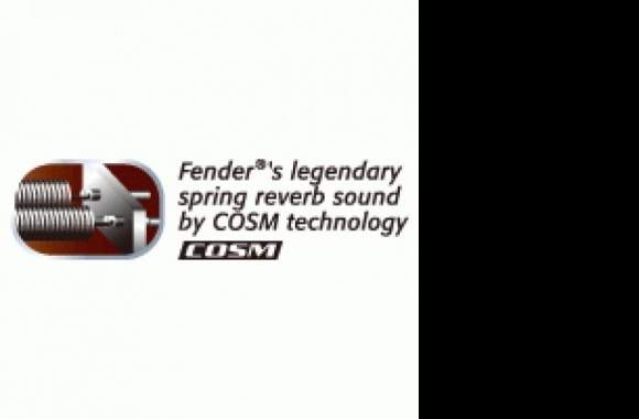 Fender COSM Technology Logo download in high quality