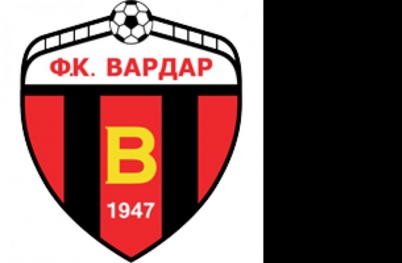 FK Vardar Skopje (old logo) Logo