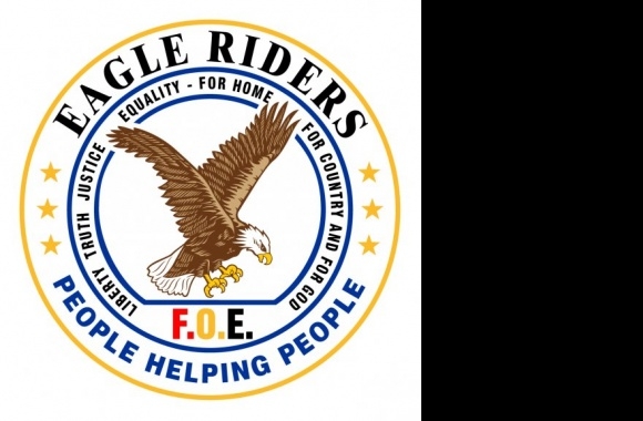 Foe Eagle Riders Logo download in high quality