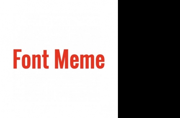 Font Meme Logo