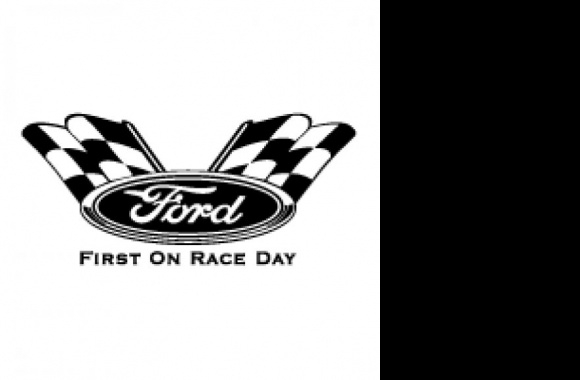 Ford First On Race Day Logo