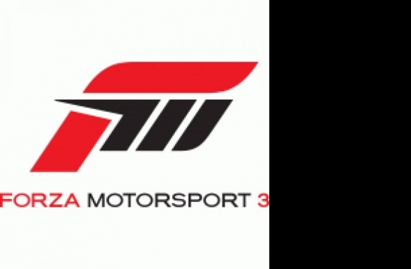 Forza Motorsport 3 Logo download in high quality