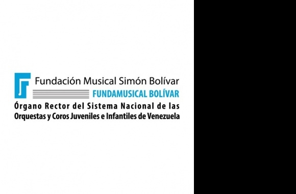 Fundación musical Simón Bolívar Logo download in high quality