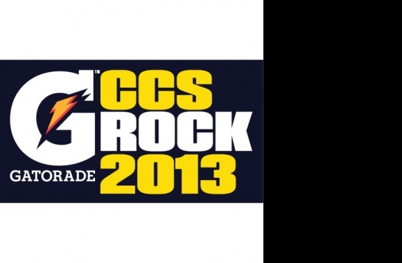 Gatorade CCS Rock 2013 Logo download in high quality