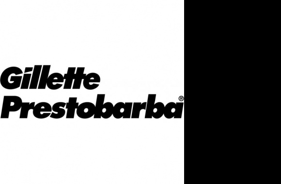 Gillette Prestobarba Logo download in high quality