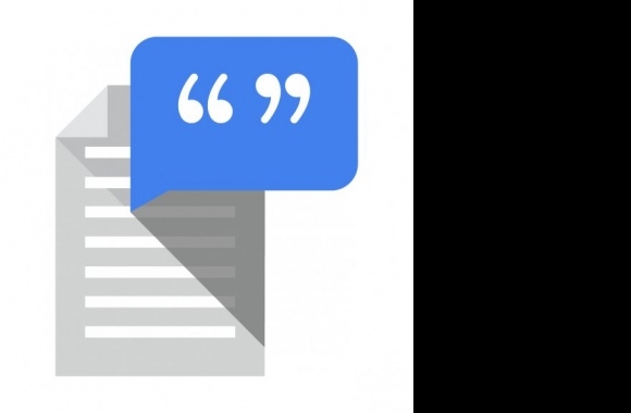 Google Text to Speech Logo download in high quality