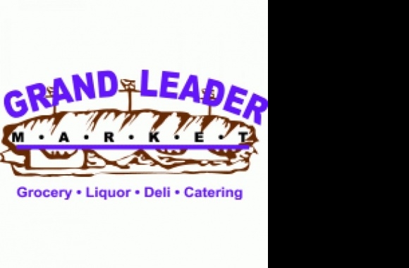 grand leader market Logo download in high quality