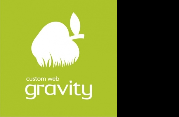 Gravity - custom web Logo