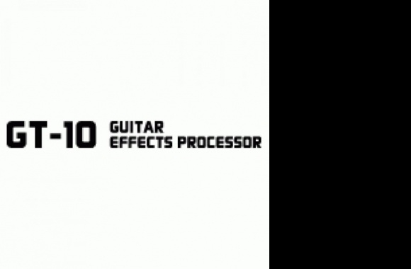 GT-10 Guitar Effects Processor Logo