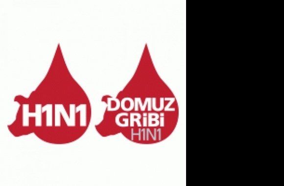 H1N1, Domuz Gribi Logo download in high quality