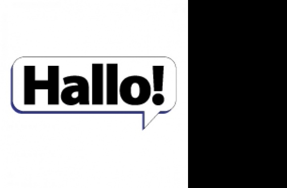 Hallo! Logo download in high quality