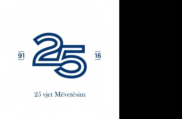 Handball 25th Anniversary Logo