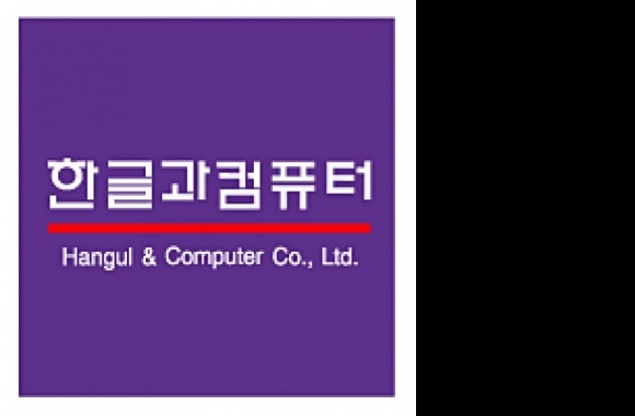 Hangul & Computer Logo download in high quality