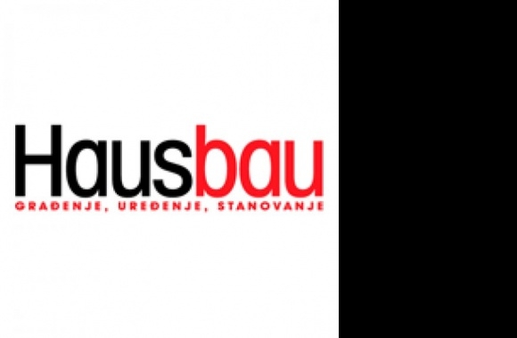 Hausbau Logo download in high quality