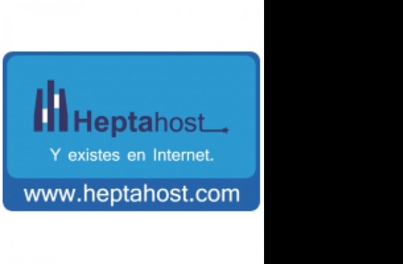 Heptahost y existes en internet Logo download in high quality