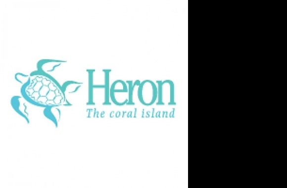 Heron The coral island Logo download in high quality