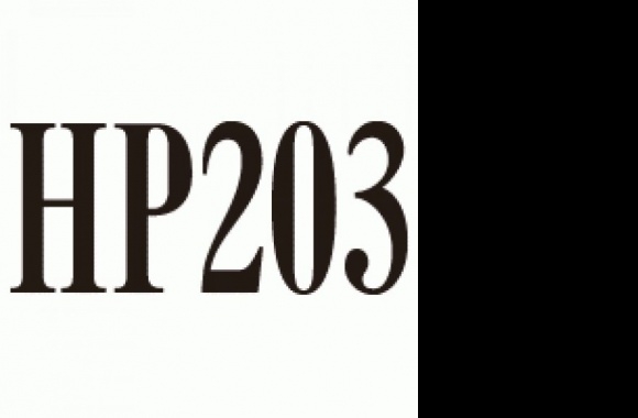 HP203 Logo download in high quality