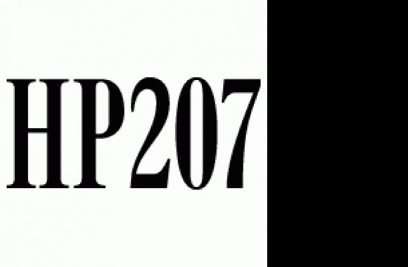 HP207 Logo download in high quality