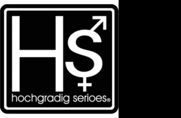 HS hochgradig serioes® Logo download in high quality