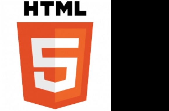 HTML5 with wordmark color Logo