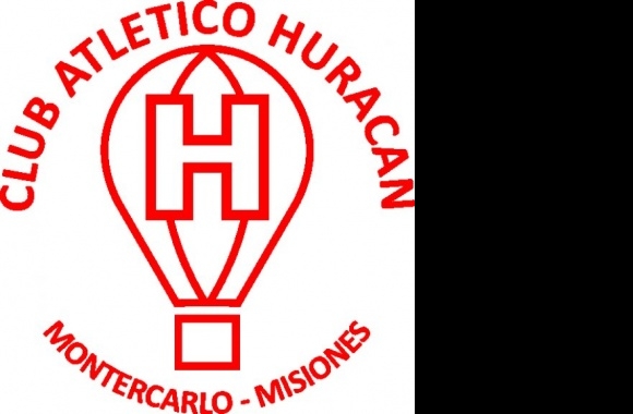 Huracán de Montecarlos Misiones Logo