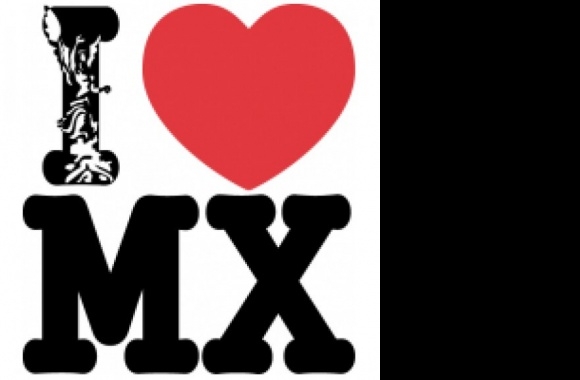 I Love Mexico Logo download in high quality