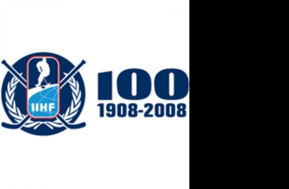IIHF 100 Year Anniversary Logo download in high quality