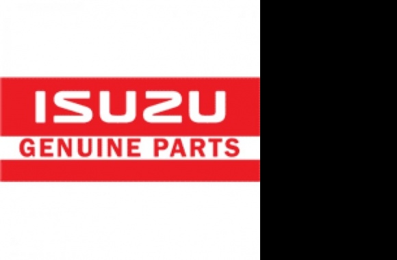 Isuzu genuine Parts Logo download in high quality