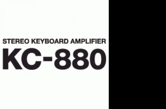 KC-880 Stereo Keyboard Amplifier Logo download in high quality