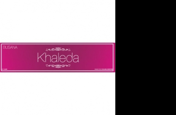 Khaleda Logo download in high quality