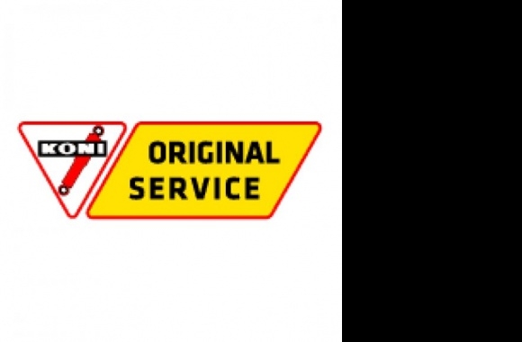 KONI Original Service Logo download in high quality