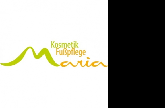 Kosmetik - Fußpflege Maria Logo download in high quality