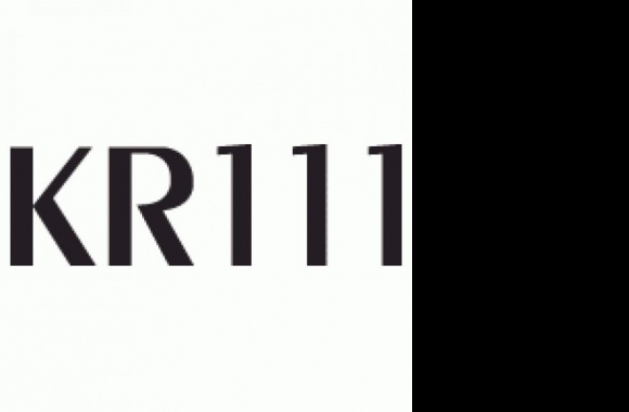 KR111 Logo download in high quality