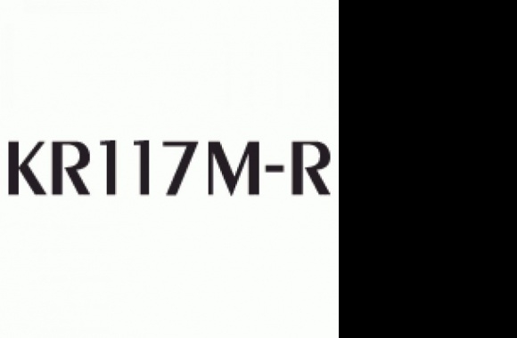 KR117M-R Logo download in high quality