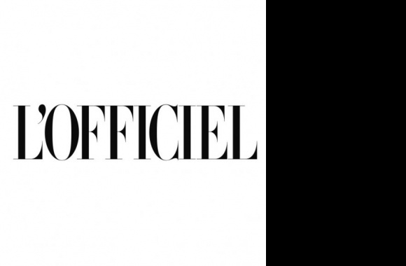 L'Officiel Logo download in high quality