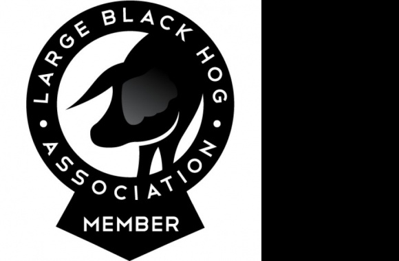 Large Black Hog Association Logo download in high quality