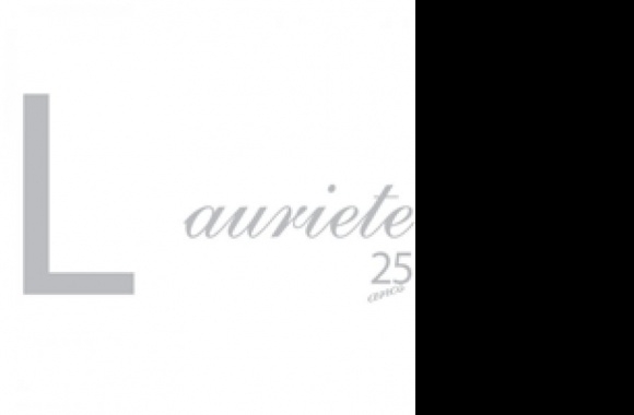 Lauriete 25 anos Logo download in high quality