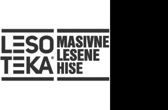 Lesoteka hiše Logo download in high quality