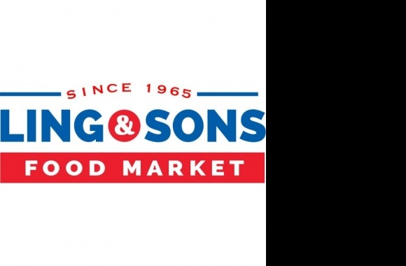Ling & Sons Foodmarket Logo download in high quality