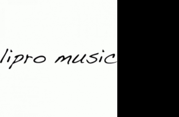 lipro music Logo download in high quality