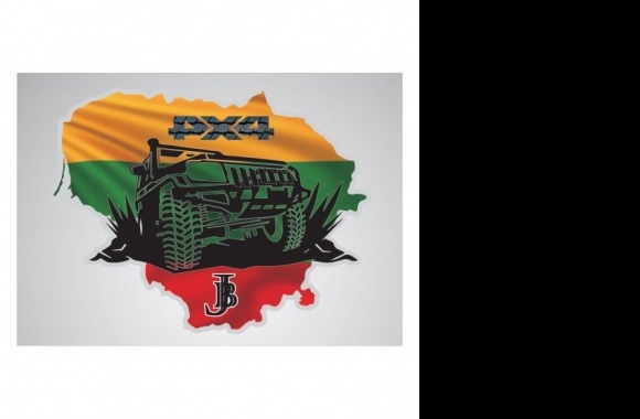 Lithuania Kaunas 4x4 JB Logo