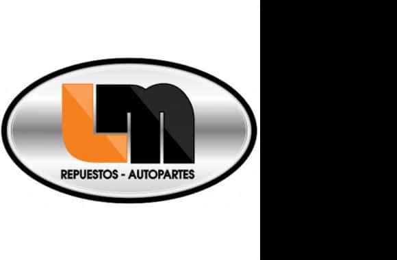 LM repuestos Logo download in high quality