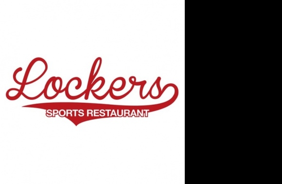 Lockers Sports Restaurant Logo download in high quality