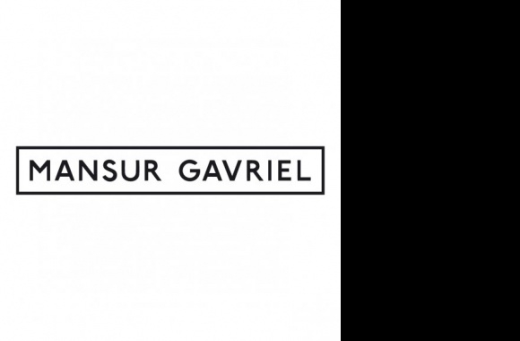 Mansur Gavriel Logo download in high quality