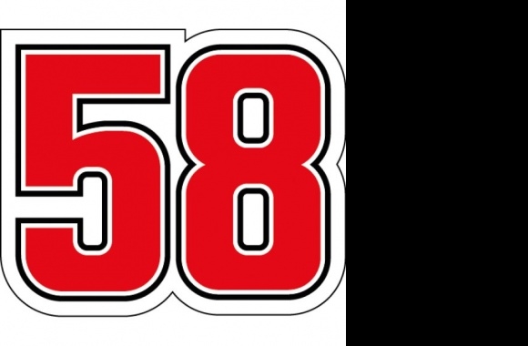 Marco Simoncelli 58 Logo