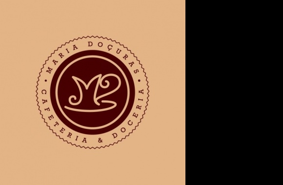 Maria Doçura - Cafeteria & Doceria Logo