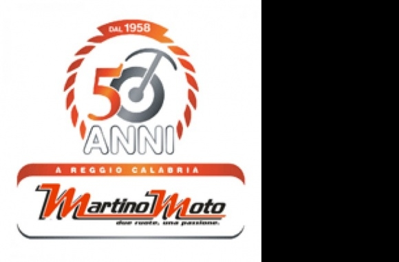 Martino Moto 50 Anni Logo