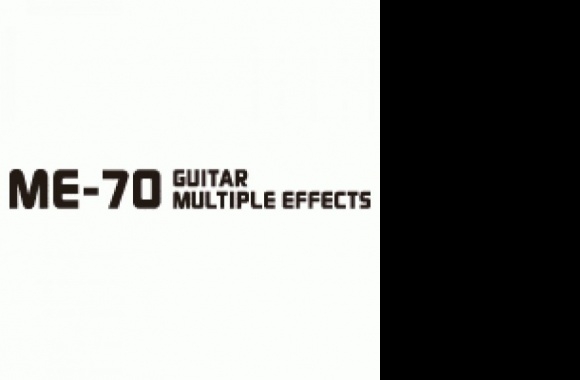 ME-70 Guitar Multiple Effects Logo
