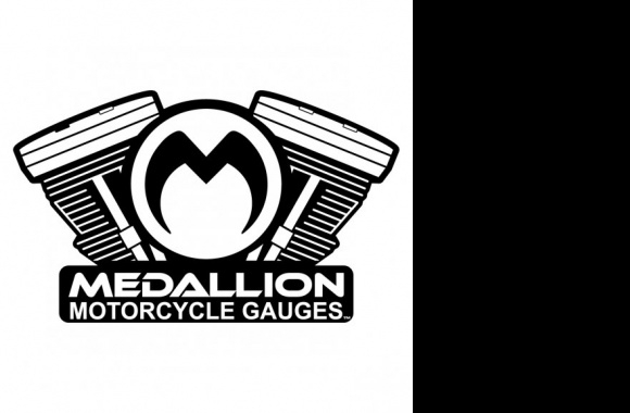 Medallion Motorcycle Gauges Logo download in high quality