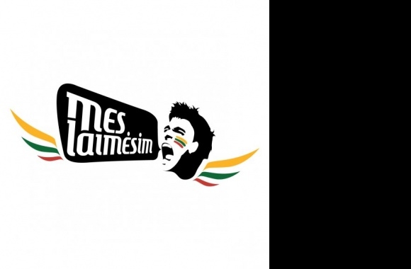 Mes laimesim Logo download in high quality